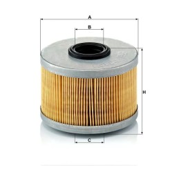 P 716/1X MANN-FILTER KURO FILTRAS RENAULT CLIO 1.9D 98-