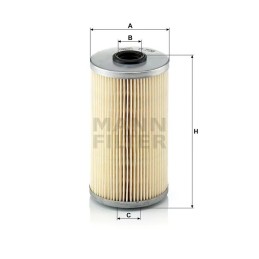 P 726X MANN-FILTER DEGALŲ FILTRAS NISSAN INTERSTAR/PRIMASTAR