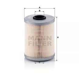 P 733/1X MANN-FILTER KURO FILTRAS CITROEN PEUGEOT RENAULT