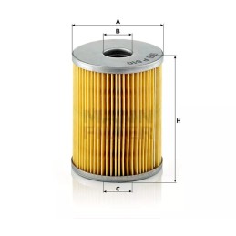 P 810X MANN-FILTER kuro filtras MAZDA