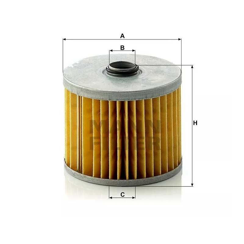 P 923/1X MANN-FILTER KURO FILTRAS CITROEN