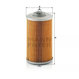 P 929/1 MANN-FILTER KURO FILTRAS IVECO SKODA