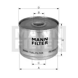 P 935/2X MANN-FILTER kuro filtras