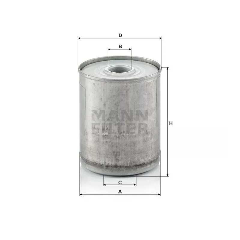 P 939X MANN-FILTER kuro filtras