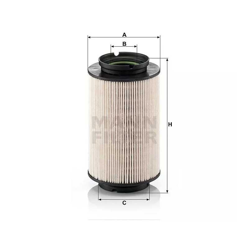 PU 936/4X MANN-FILTER kuro filtras
