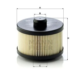 PU 10001X MANN-FILTER kuro filtras CHRYSLER