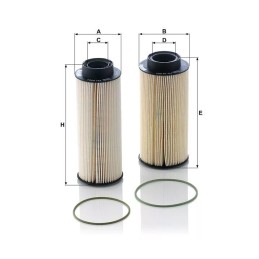 PU 10003-2X MANN KURO FILTRAS SCANIA