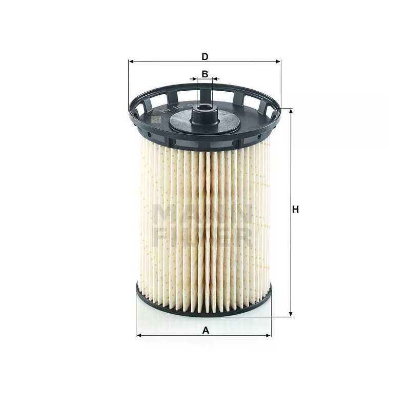 PU10010Z MANN kuro filtras