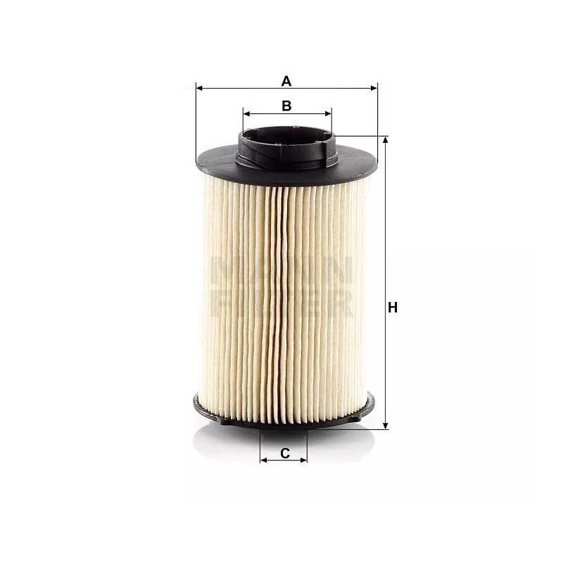 PU10020x MANN kuro filtras