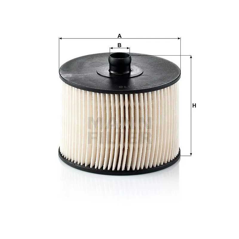 PU 1018X MANN-FILTER kuro filtras FORD PEUGEOT