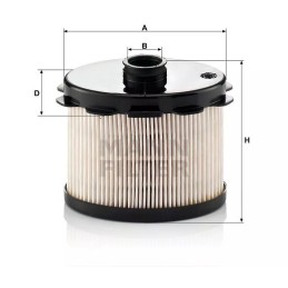 PU 1021X MANN-FILTER kuro filtras PEUGEOT 206-306 CITROEN