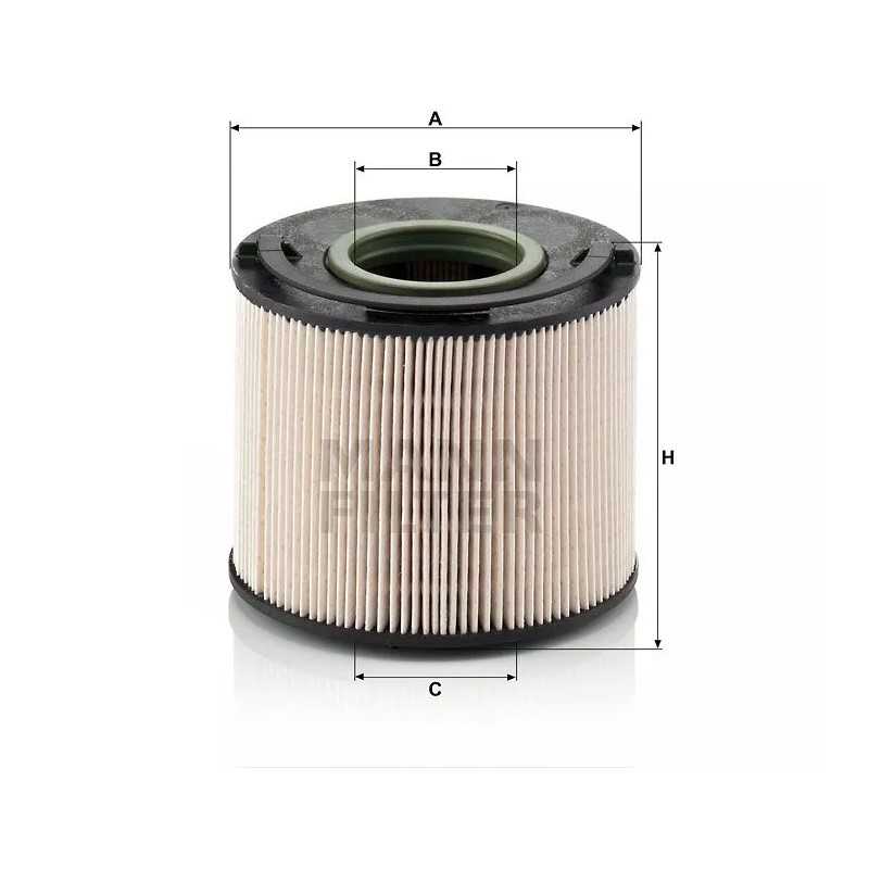 PU 1033X MANN-FILTER kuro filtras VW