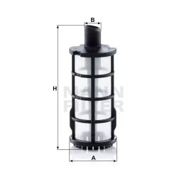 PU30/1X MANN kuro filtras