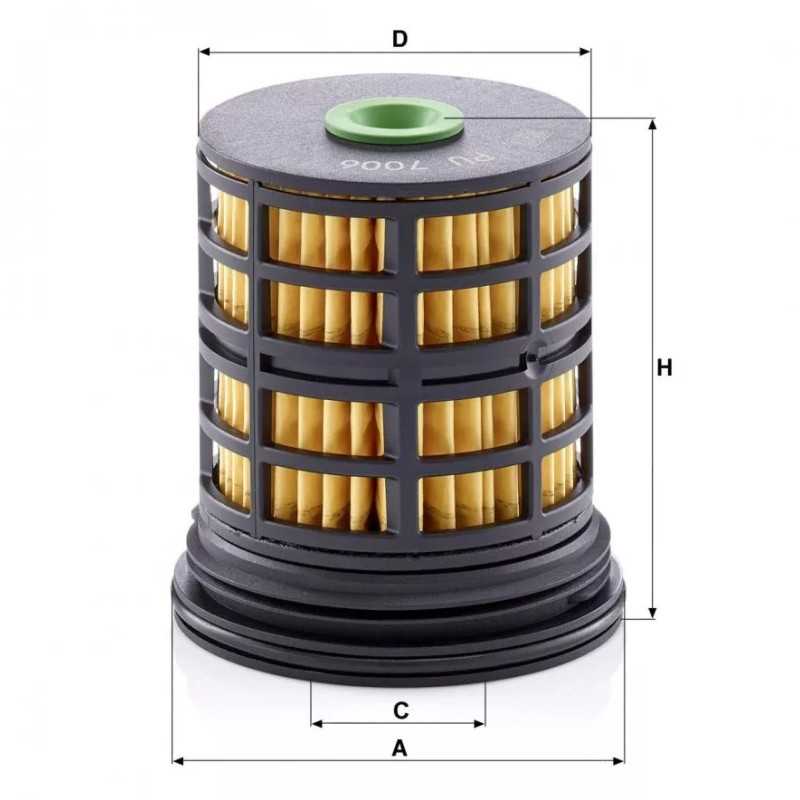 Manno kuro filtras PU7006