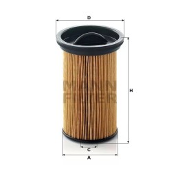 PU 742 MANN-FILTER KURO FILTRAS BMW 318D E46