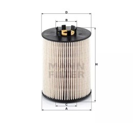 PU 815X MANN-FILTER kuro filtras