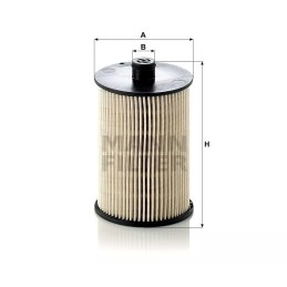 PU 820X MANN-FILTER kuro filtras VW LT 28, LT 35, LT46 2.8TDI 4/02-