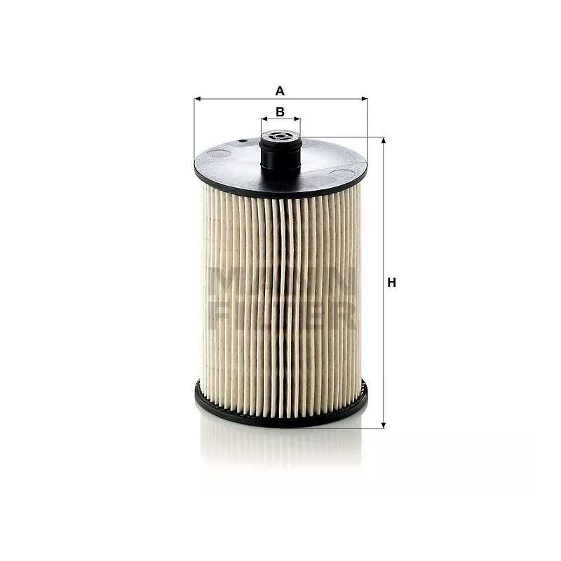 PU 820X MANN-FILTER kuro filtras VW LT 28, LT 35, LT46 2.8TDI 4/02-