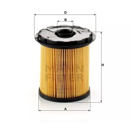 PU 822X MANN-FILTER kuro filtras RENAULT CLIO