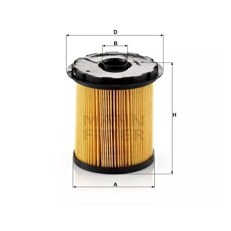 PU 822X MANN-FILTER kuro filtras RENAULT CLIO