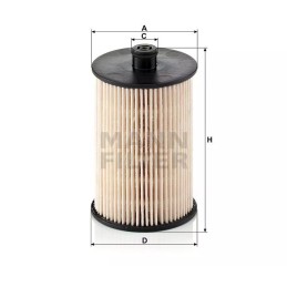 PU 823X MANN-FILTER KURO FILTRAS VOLVO S60 S80 V70