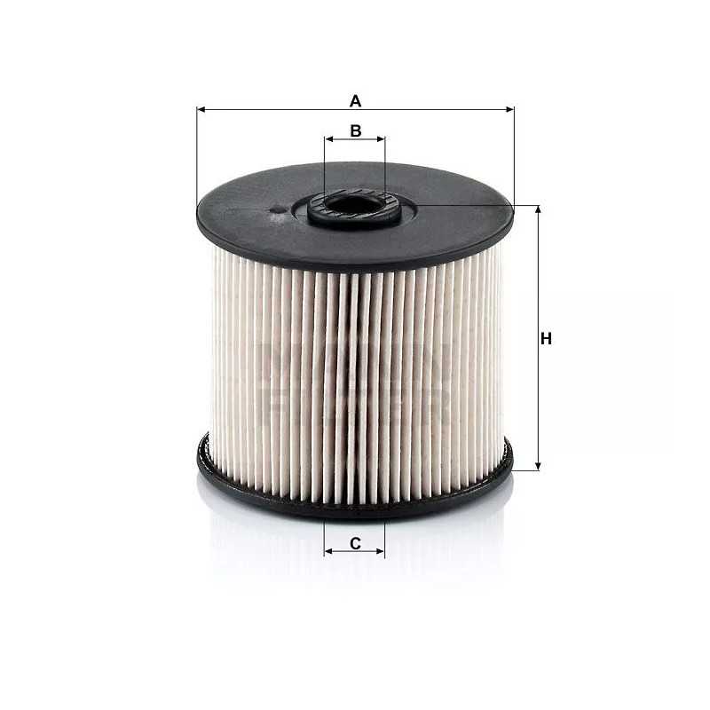 PU 830X MANN-FILTER KURO FILTRAS FIAT PEUGEOT SUZUKI
