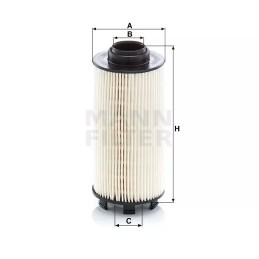 PU834/3x MANN kuro filtras