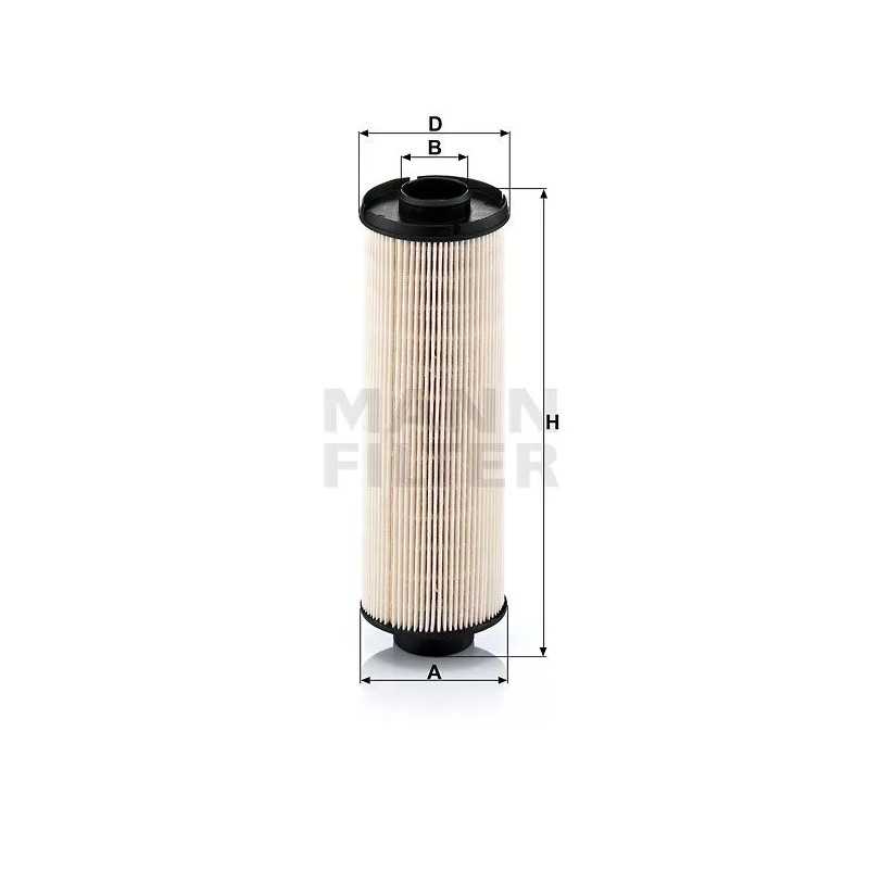 PU 850X MANN-FILTER kuro filtras