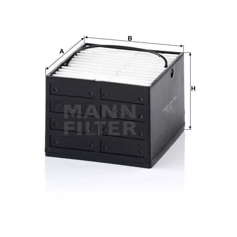 PU 88 MANN-FILTER kuro filtras