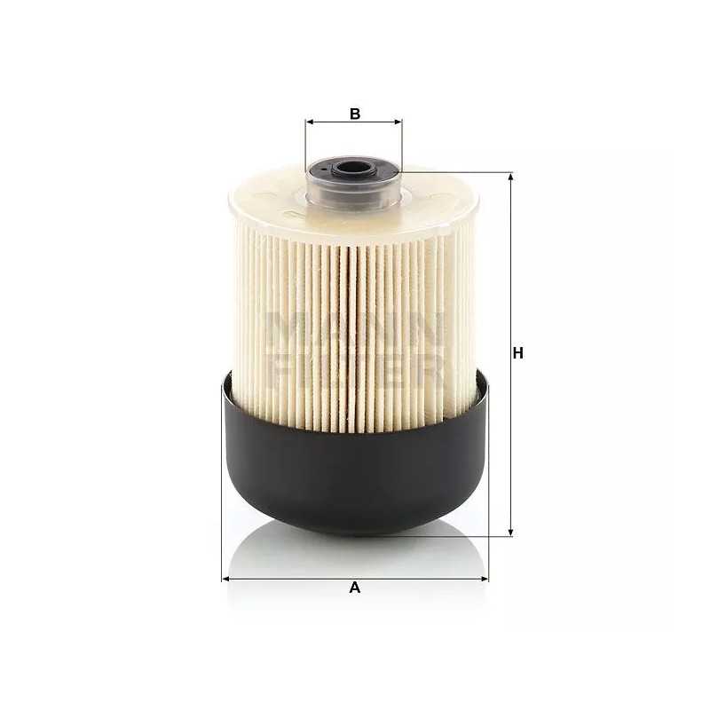 PU9011ZKIT MANN kuro filtras