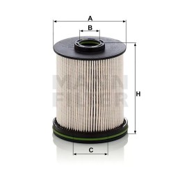 PU9012/1Z MANN kuro filtras