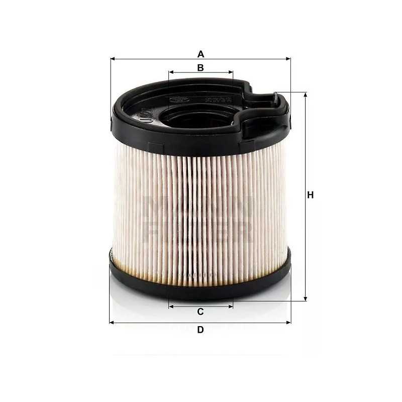 PU 922X MANN-FILTER KURO FILTRAS CITROEN PEUGEOT