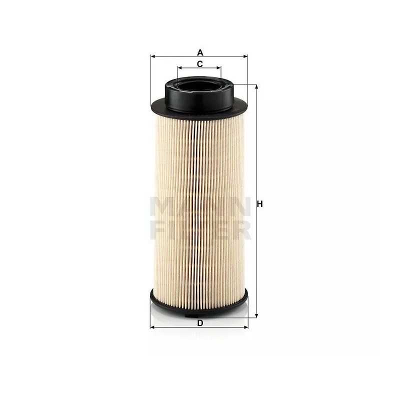 PU 941/1X MANN-FILTER kuro filtras