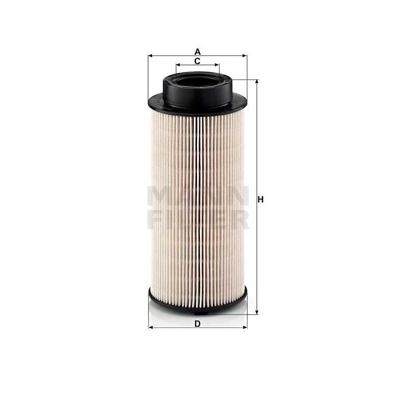 PU 941X MANN-FILTER kuro filtras