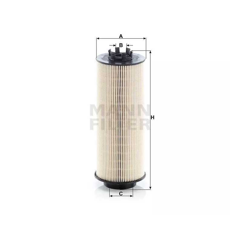 PU 966/1X MANN-FILTER kuro filtras