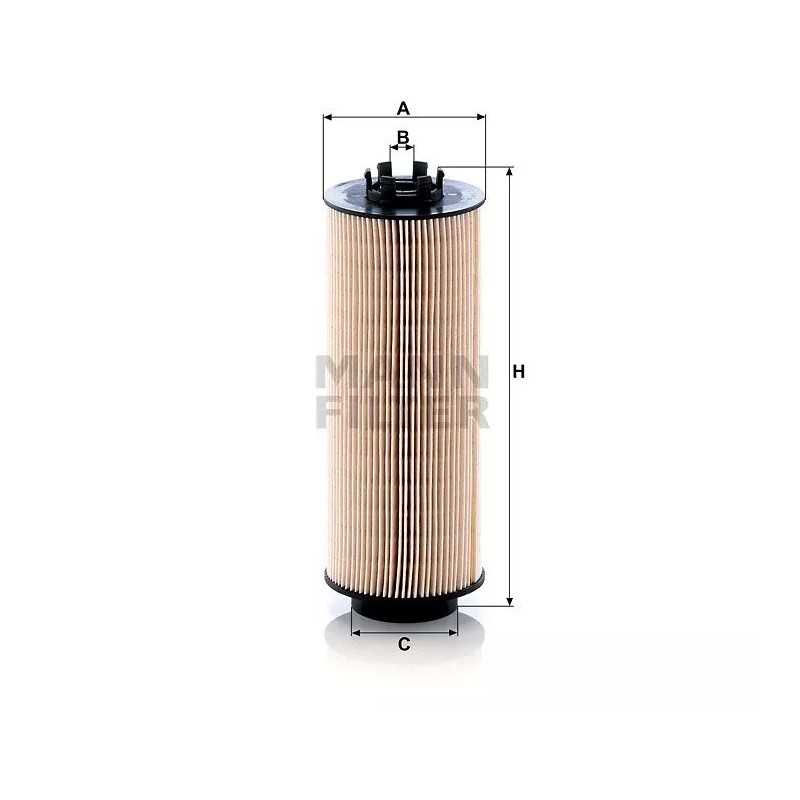 PU 966/2X MANN-FILTER kuro filtras