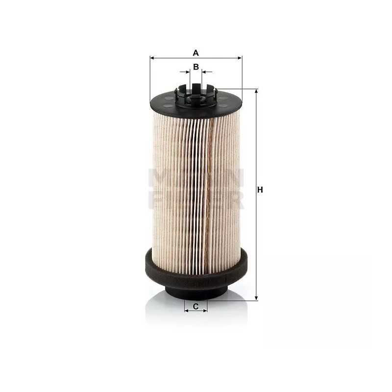 PU 999/1X MANN-FILTER KURO FILTRAS DB ACTROS 96-