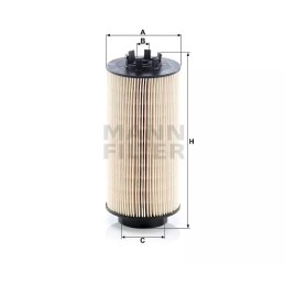 PU 999/2X MANN-FILTER kuro filtras DAF 75CF -SER 00-