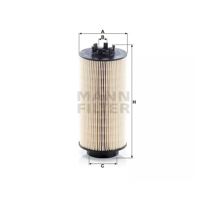 PU 999/2X MANN-FILTER kuro filtras DAF 75CF -SER 00-