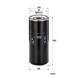 WDK 11102/10 MANN-FILTER kuro filtras