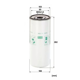 WDK 11102/2 MANN-FILTER kuro filtras