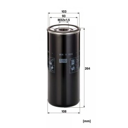 WDK 11102/5 MANN-FILTER kuro filtras