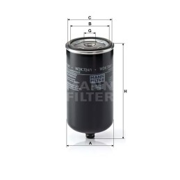 WDK 724/1 MANN-FILTER kuro filtras
