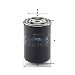 WDK940/6 MANN kuro filtras