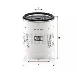 WK 10006Z MANN KURO FILTRAS RENAULT TRUCKS