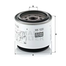 WK 1020X MANN-FILTER kuro filtras