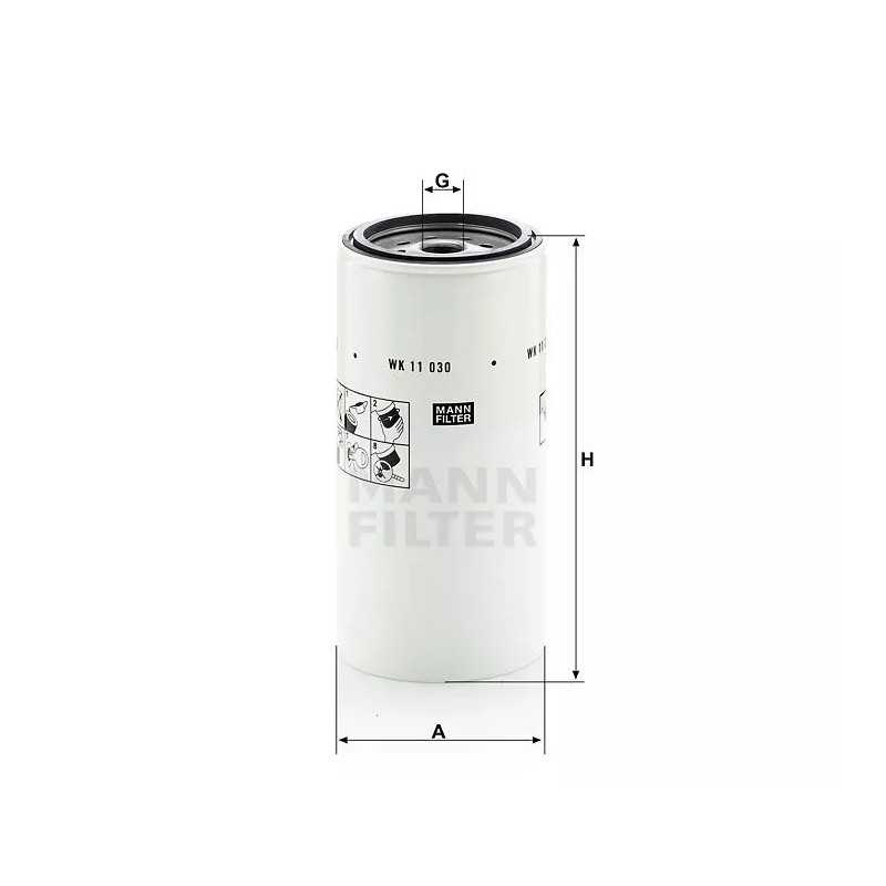WK11030X MANN kuro filtras