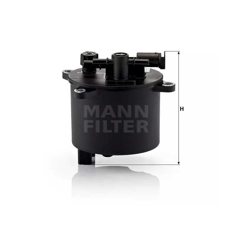 WK 12001 MANN-FILTER KURO FILTRAS CITROEN FIAT FORD LANCIA PEUGEOT
