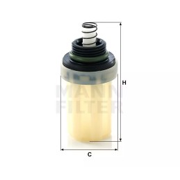 WK 4001 MANN DEGALŲ FILTRAS MAN AUTOBUSAS