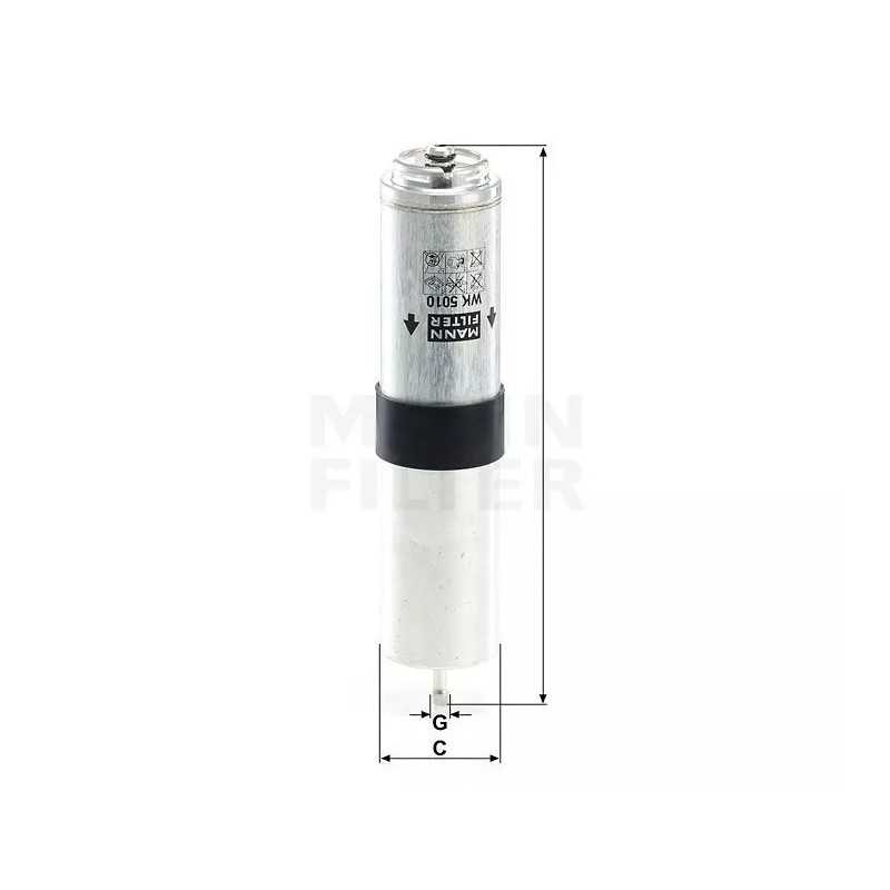 Manno kuro filtras WK5010Z